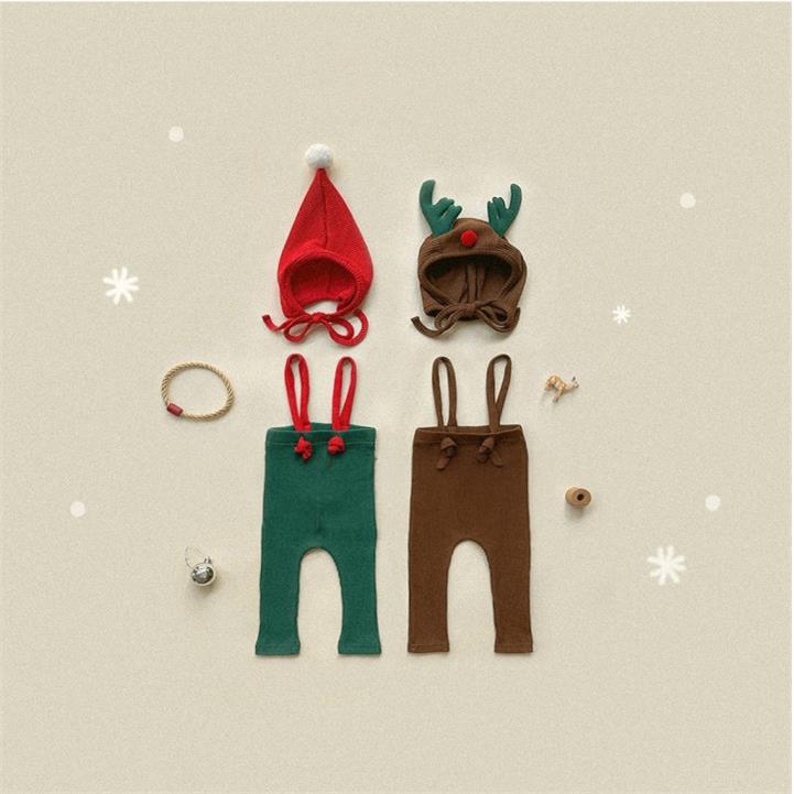 Baby overalls ins Christmas children's jumpsuit婴儿背带裤