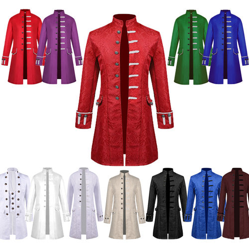 HalloweenJacquardStand‑Collar