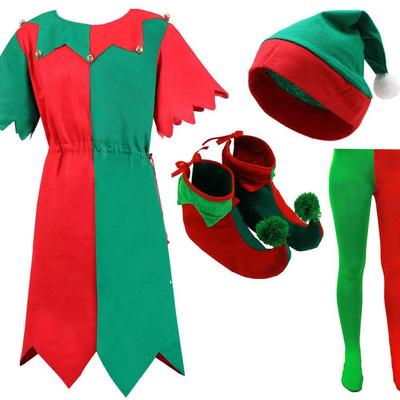 Christmas children's clothing, men's clown costumes圣诞服