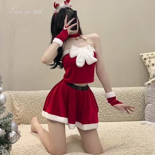 Christmas outfit sexy maid princess party set公主派对套装