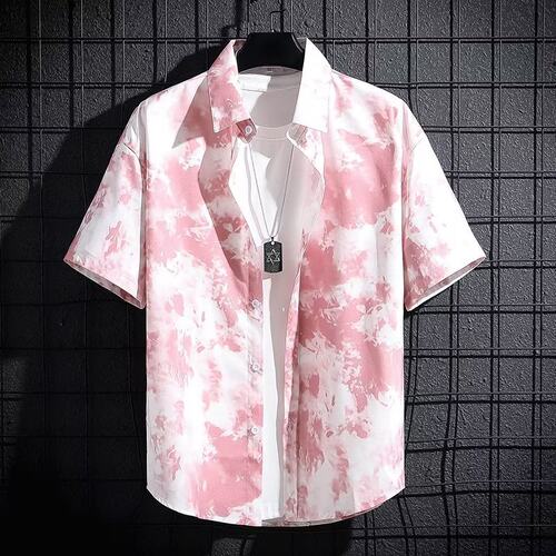 Icesilkprintshirt2026男士冰丝
