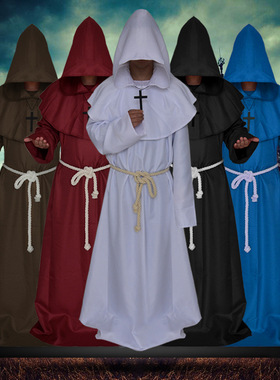 Monks wizards shepherds Halloween grim robes万圣节长袍