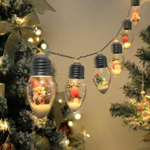 Christmas Doll Light String Santa Claus LED圣诞老人LED灯串