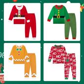 Home Christmas Clothes圣诞节睡衣 Pajamas Baby Children