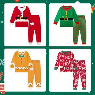 Christmas Children's Pajamas Baby Home Clothes圣诞节睡衣