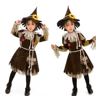 children princess witch dress巫师公主裙 costume Halloween