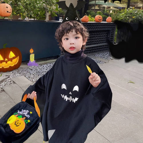 HalloweenBatShirtGhostCostume