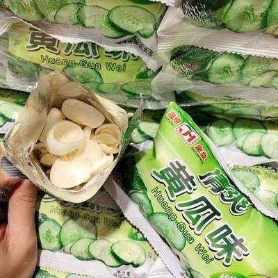 清爽拍黄瓜零食黄瓜味后儿时回忆