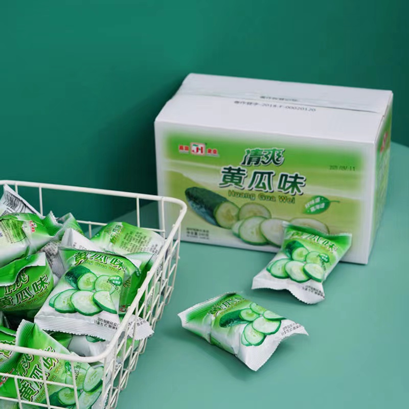 清爽黄瓜味膨化食品240g