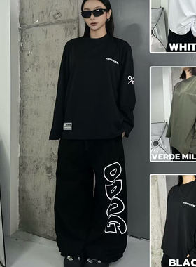 O-DOG 速干训练长袖 酷潮简约街头美式休闲舞者嘻哈透气街舞odog