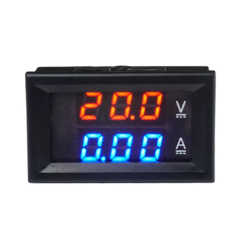 H28 数显直流电压电流表 TTL通讯 隔离RS485接口 支持Modbus协议