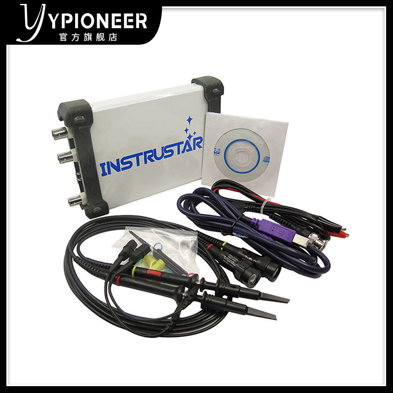 ISDS2062B USB虚拟示波器带宽20M DDS信号源 频谱分析仪 12位ADC