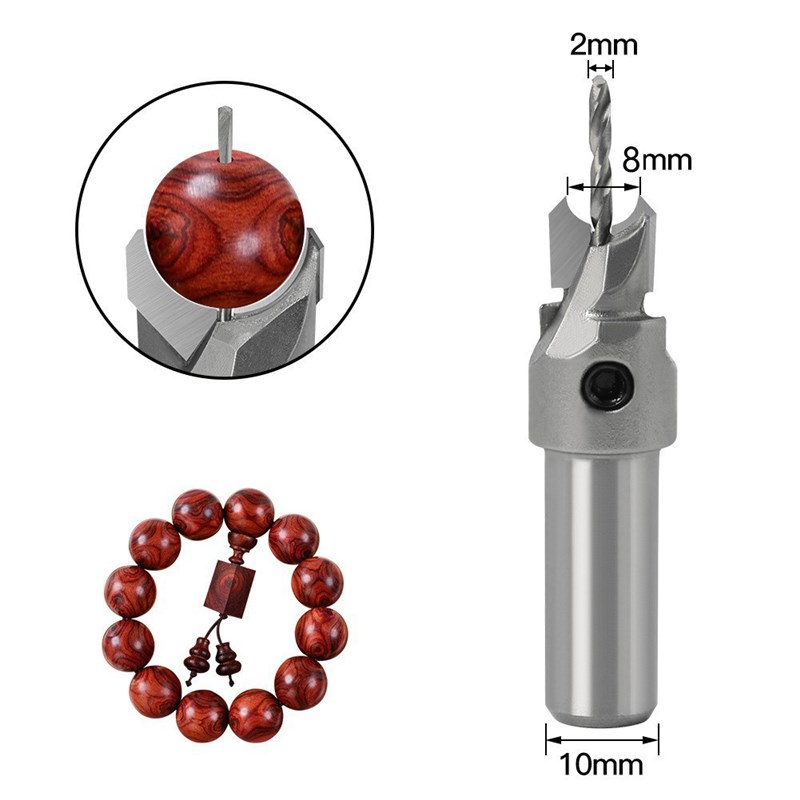 佛珠刀钨钢佛珠刀佛珠小孔圆珠刀木珠手串工Q具佛塔刀钻头严选