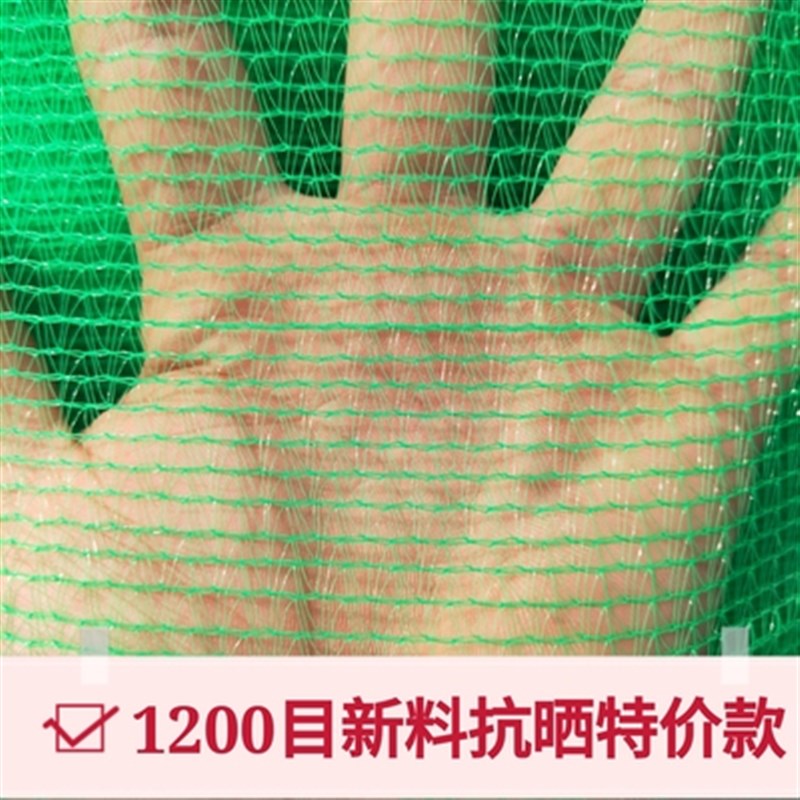 外架建筑安阻燃密目网工地工程电梯防护网防尘网绿色车网船网