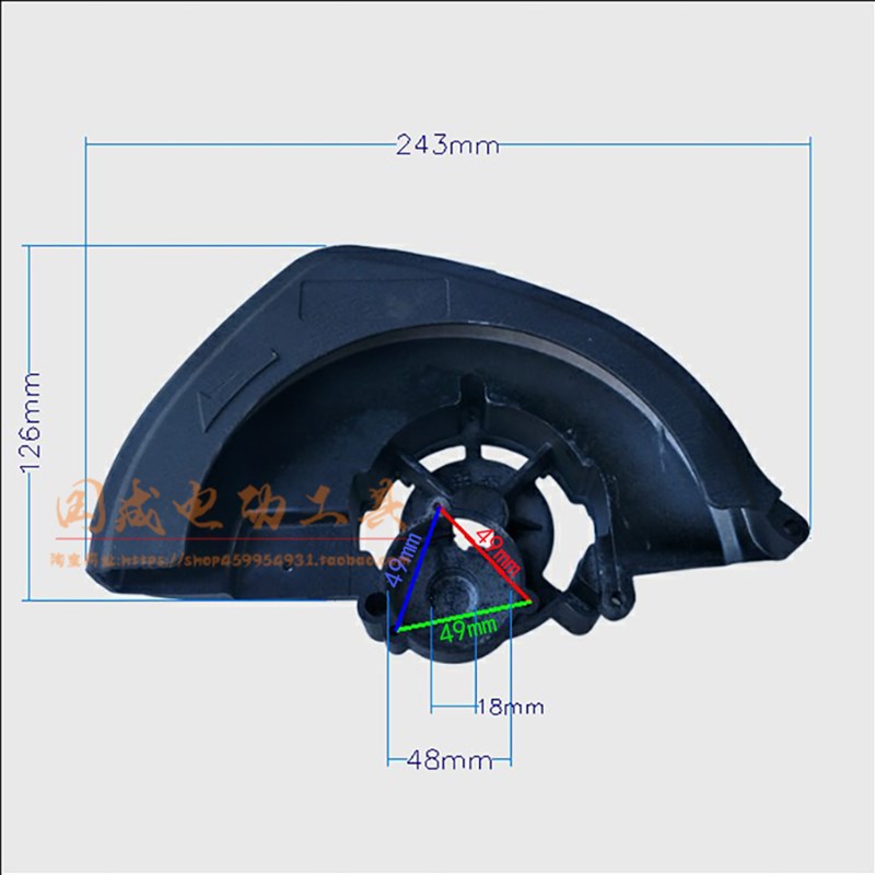 配C7SC电圆锯铝头C7铝头7寸电圆锯铝头185电圆锯头壳电圆锯配件
