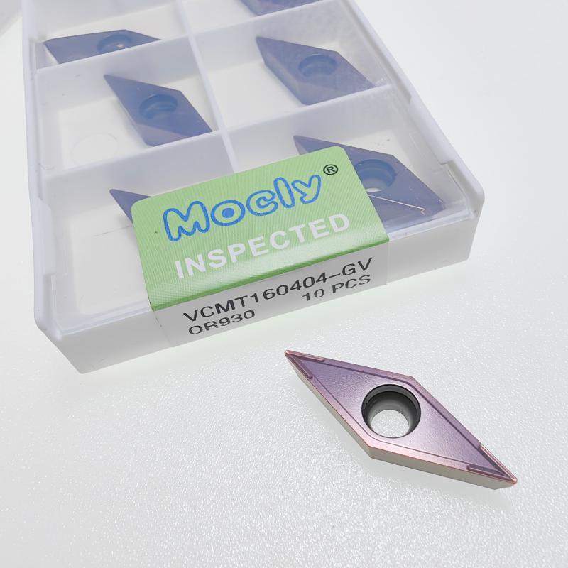 单面35度菱形数控车刀片不锈钢VBMT/VCMT1604S0408外圆粗刀粒