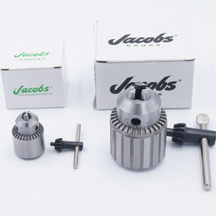 新款Jacobs扳手重型精密钻夹头1-13B16车床台钻钻床夹头1