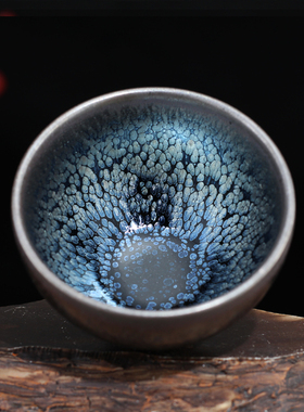 福建建阳建盏茶杯主人杯个人专用茶盏喝茶杯建窑陶瓷单杯天目盏杯