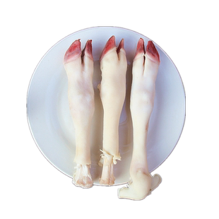 羊蹄子 山羊蹄新鲜山羊羊蹄子500g 新鲜羊杂现杀山羊带骨髓带蹄筋