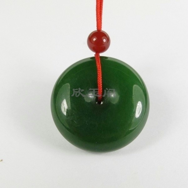玉器和田玉平安扣碧玉平安扣吊坠平安扣罗汉眼怀古平安扣玉扣