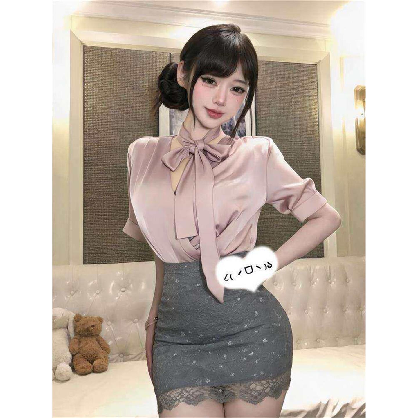 情调趣味性感纯欲内衣OL秘书制服诱惑夜店免脱约会大尺度qqny睡衣