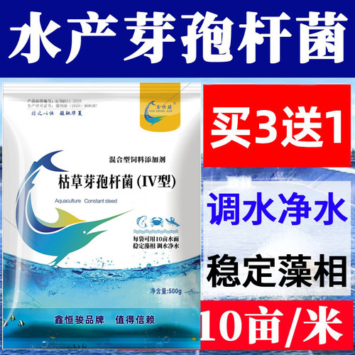 老牌子枯草芽孢杆菌菌种水产养殖调水改底鱼虾蟹塘降亚硝酸盐水产 - 封面