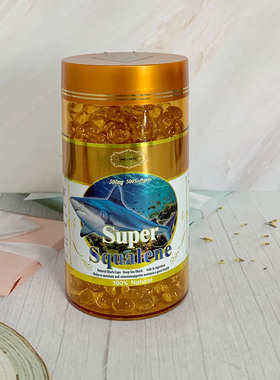 澳门代购进口澳洲鲛鲨烯胶囊500mg*500粒WELLNESS角鲨烯保健品