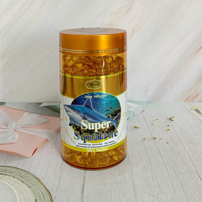 澳门代购进口澳洲鲛鲨烯胶囊500mg*500粒WELLNESS角鲨烯保健品