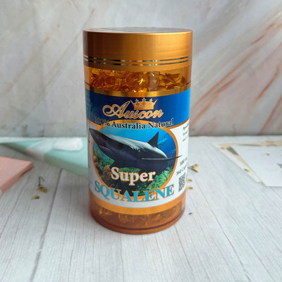 澳门代购正品包邮澳洲Auscon角鲨烯软胶囊360S澳大利亚进口鲛鲨烯