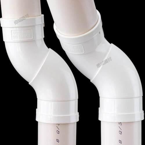 PVC50 75 110 160万向旋转直接 偏置直接 偏心接头大弯 万向弯头