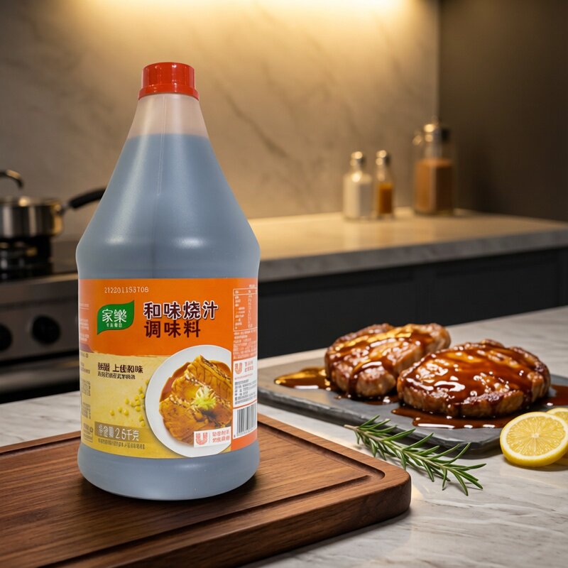 家乐和味烧汁2.5kg 日式风味 炒淋汁 烧烤 煲仔 腌制 海鲜肉类