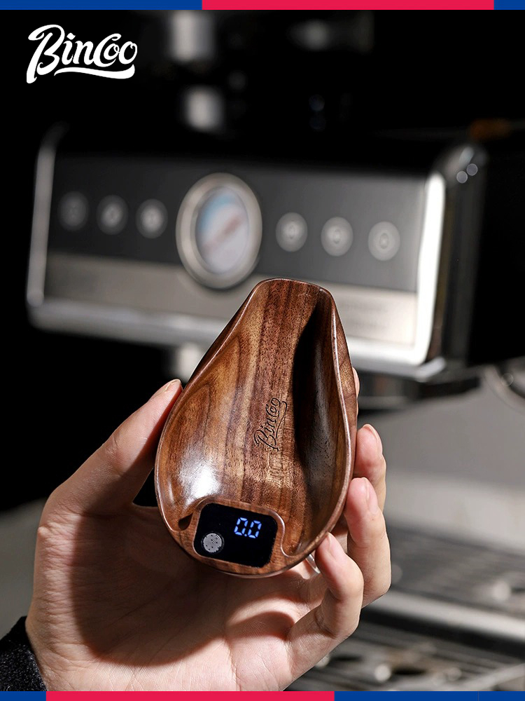 Bincoo咖啡豆称重数字秤可充电核桃称重豆碟家庭手工冲泡意大利配