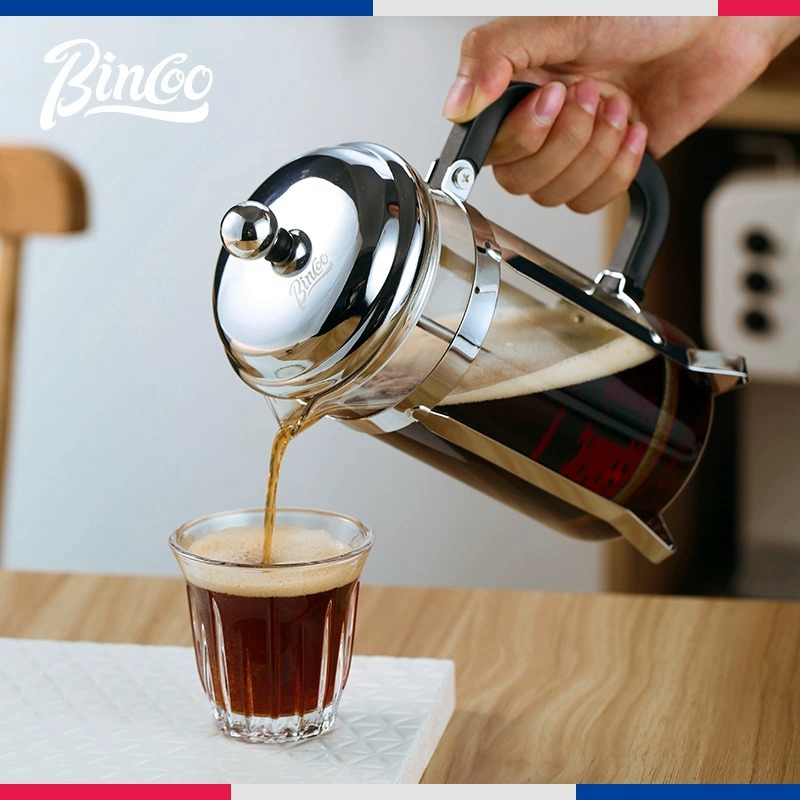 Bincoo欧式玻璃法压壶家用咖啡壶