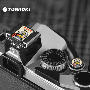 相机热靴盖适用于富士套装xt30xt50xs20尼康快门按钮保护盖小配件