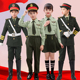 儿童警察服幼儿园军装 合唱服中小学生升旗手服装 仪仗队运动会演出