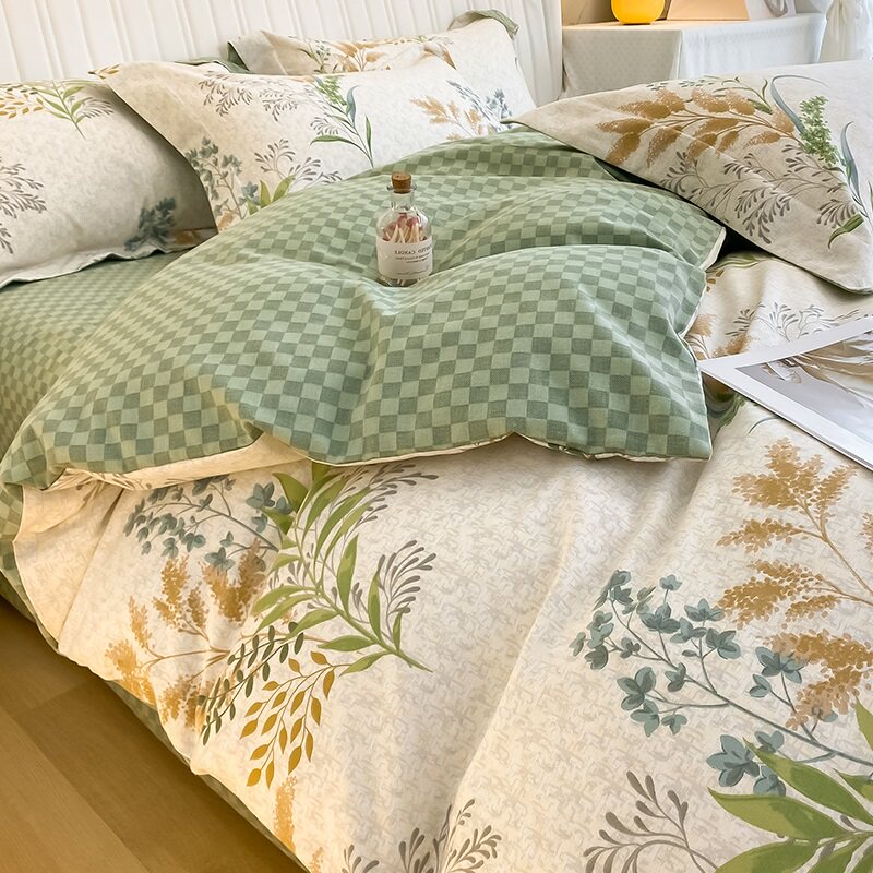 多喜爱冬天加厚纯棉磨毛被套单件200x230双人全棉被罩单人床150x2