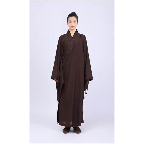 特价海青居士服禅修服男女法会拜礼朝山僧衣僧服和尚出家师父加肥