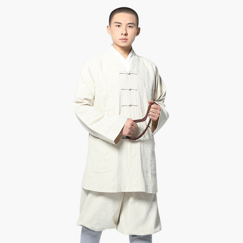 特价尚远四季苎麻僧服罗汉褂长褂短褂套装僧衣僧装僧人服大褂服饰