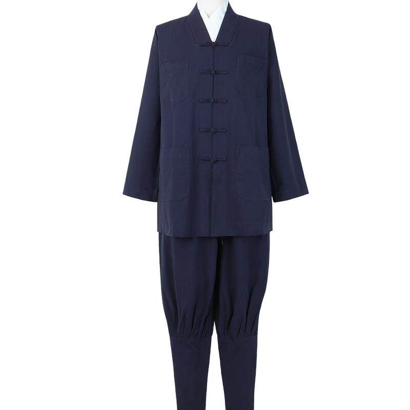 特价僧人僧服纯棉短褂套装大裤脚免绑腿可选短褂套装春秋和尚僧衣