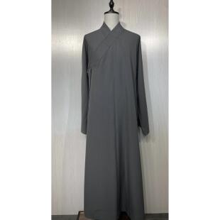 新款慈心缘僧服长褂夏季新款僧衣大褂短褂罗汉褂和尚服丝麻纱抗皱