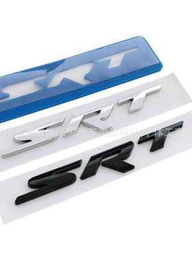 适用于道奇酷威酷博锋哲SRT车标装饰贴车身改装标志英文字母配件