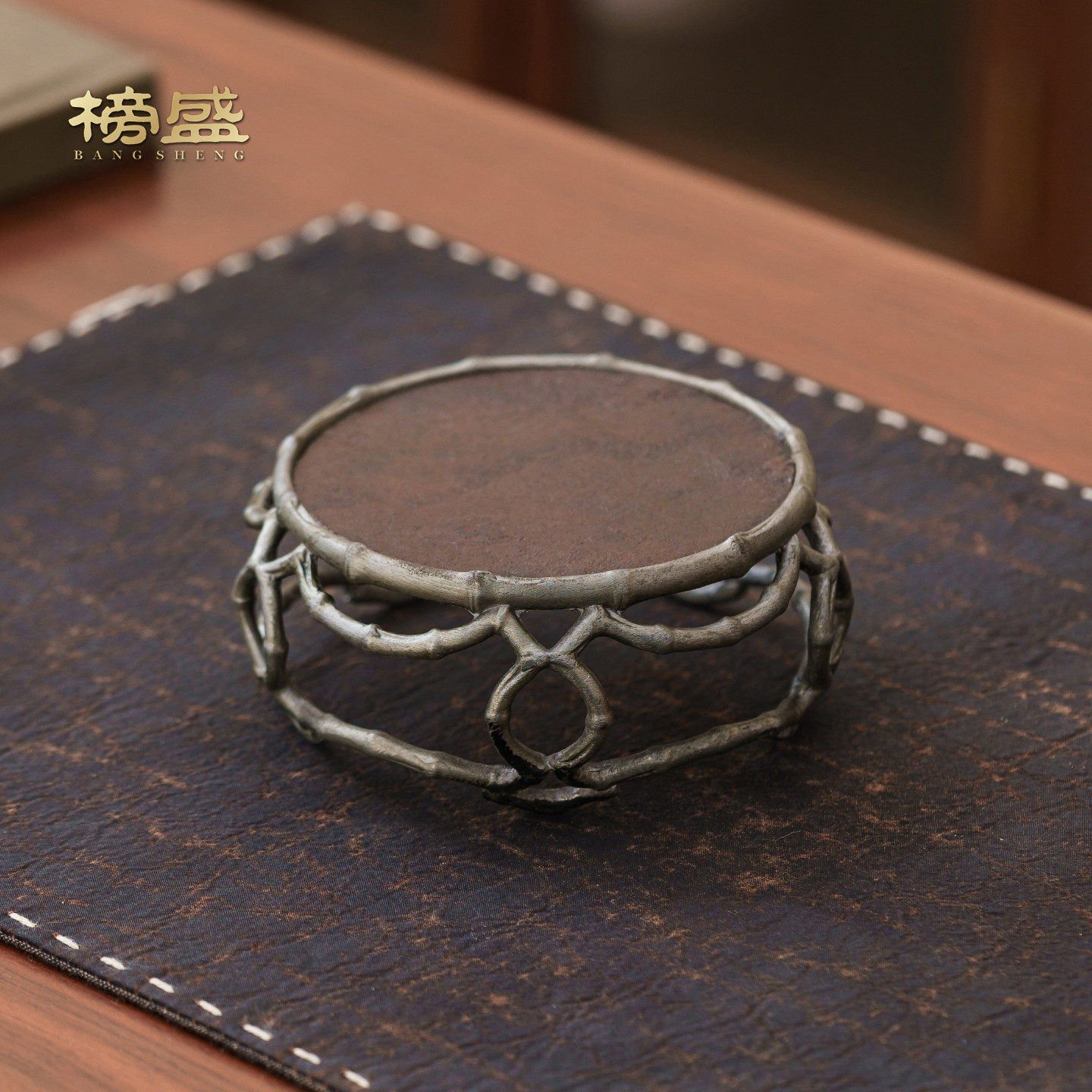 榜盛古锡岩石手工盖置高端盖枕复古紫砂壶盖碗盖子托功夫茶具配件,餐饮具,茶道/零配,淘宝优惠券,粉丝福利购,淘宝优惠卷