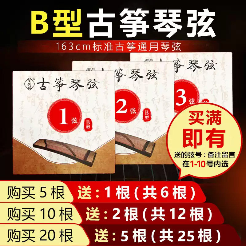 古筝弦弦B型专业者演奏图片