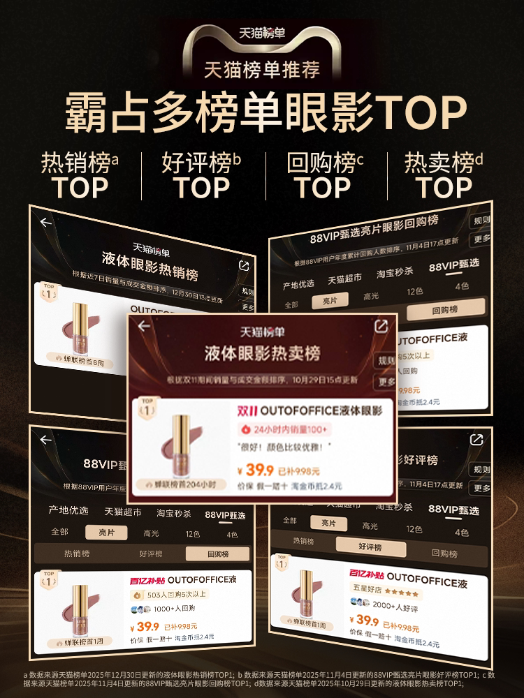 Out of Office Liquid Eyeshadow Matte & Fine Shimmer - Product image 5