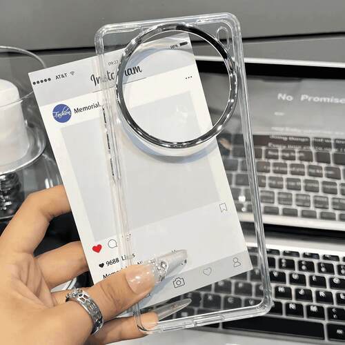 适用透明带凹槽Y300PRO+适用VIVO X300S/X200S/X100Ultra手机壳Y500
