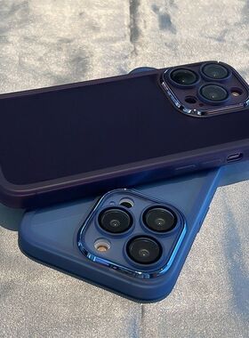 适用简约暗紫色Neo8pro透黑适用iQOO10/11S手机壳12软neo9硅胶NEO