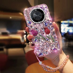 奢华水钻适用荣耀X50手机壳新品X70时尚X50i+/x60满钻闪钻保护套