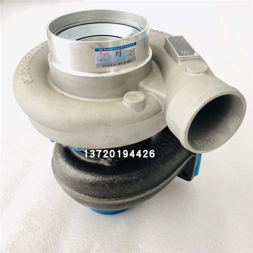适用小松PC220-6挖掘机SA6D102E/6D95发动机J80M涡轮增压器配件