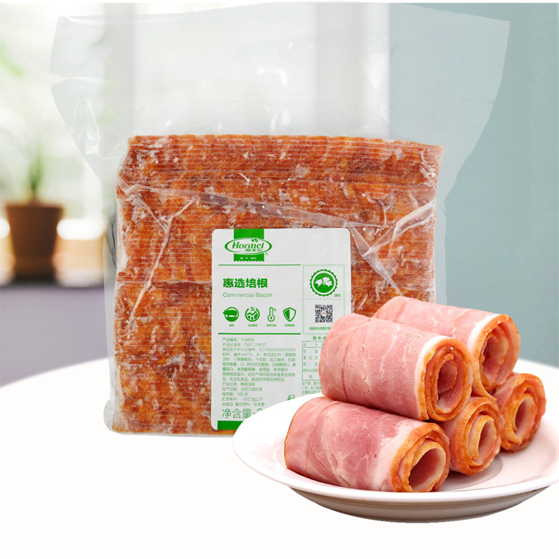 荷美尔超值惠选培根2kg肥瘦均匀