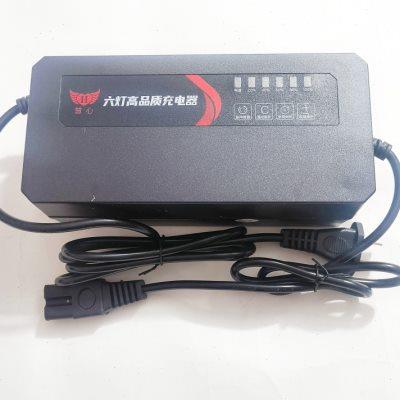 电动车48V60V20A32A45A58A新国标协议插头脉冲修复自动断电充电器